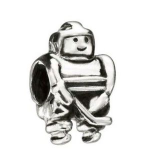 Chamilia hockey player charm